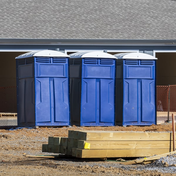 how do you ensure the portable restrooms are secure and safe from vandalism during an event in Centerview Missouri